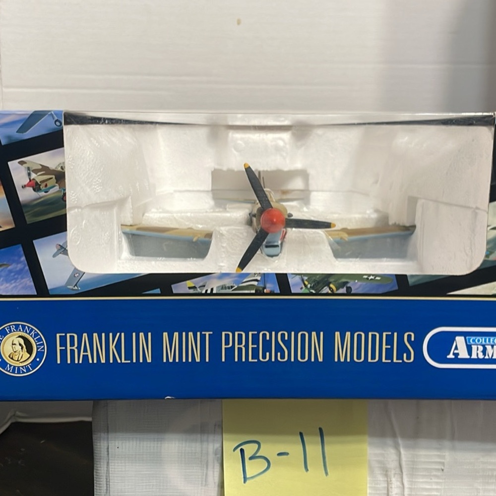 The Frankling Mint Airplane Model